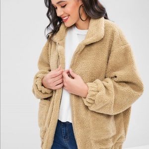 Camel Teddy Jacket